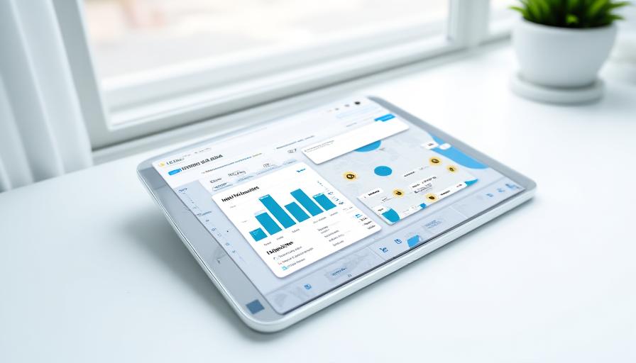 Advanced Supply Chain Dashboard Interface